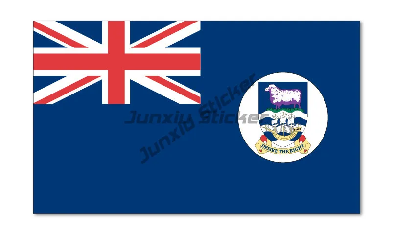 

FALKLANDS EMBLEM FLAG VINYL STICKERS CAR VAN TRUCK TAXI LORRY