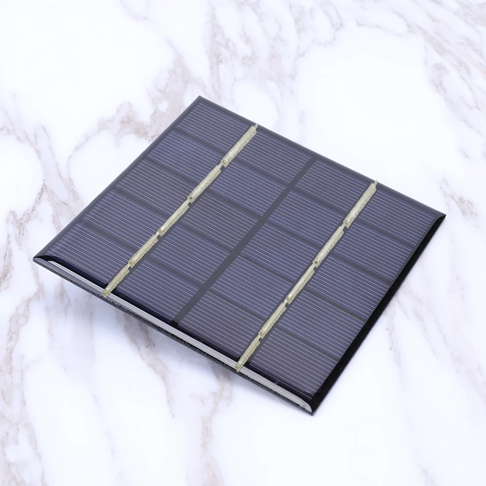 3W 5V Portable Solar Panel Photovoltaic Cells Phone Power Bank for Solar Light for 3.7V Battery 3-5V Battery/Phone Charger