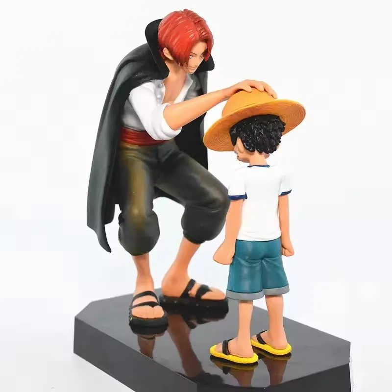 18 cm une pièce Anime Figure quatre empereurs tiges chapeau de paille Luffy Figurine d'action une pièce Sabo Ace Sanji Roronoa Zoro Figurine