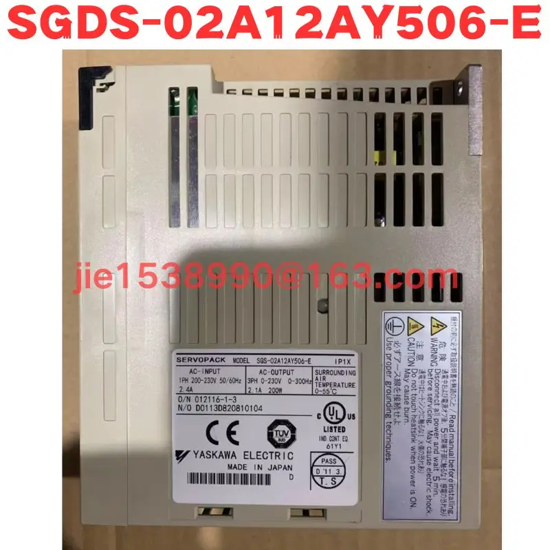 Used SGDS-02A12AY506-E Normal Function Tested OK