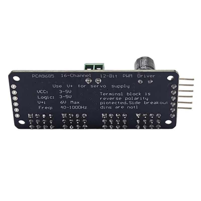 رائجة البيع 16 قناة PWM سيرفو محرك مجلس روبوت تحكم IIC واجهة نموذج مشغل PCA9685 ل