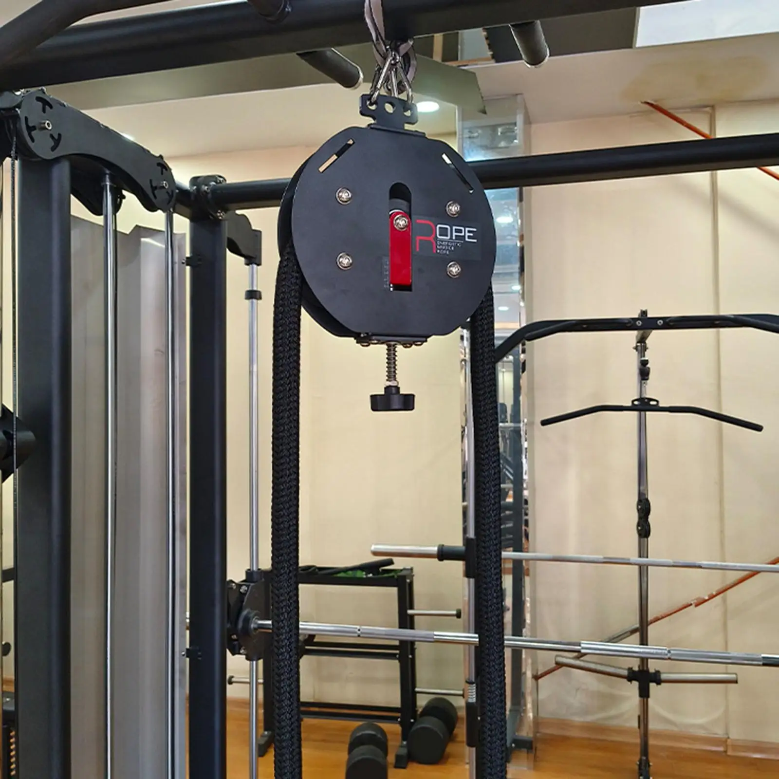 Endless Rope Trainer Pull Rope Training System for Upper Extremity Full Body Coordination Workout Gym Equipment Aerobic Exercise view 2