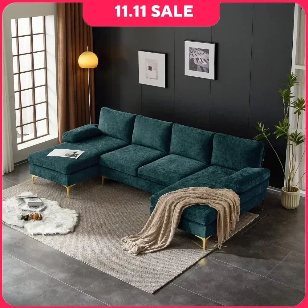 Living Room Sofas,Convertible Sectional Sofa 110