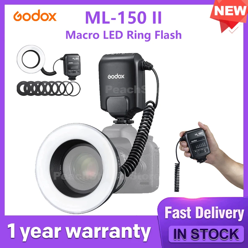 Godox ML-150II ML150II Macro LED Ring Flash Speedlite