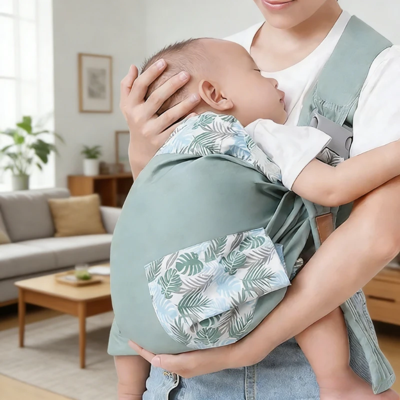 

Рюкзак-переноска для младенцев 0-36 месяцев, слинг для новорожденных, двойное назначение, с сетчатой тканью, для кормления грудью