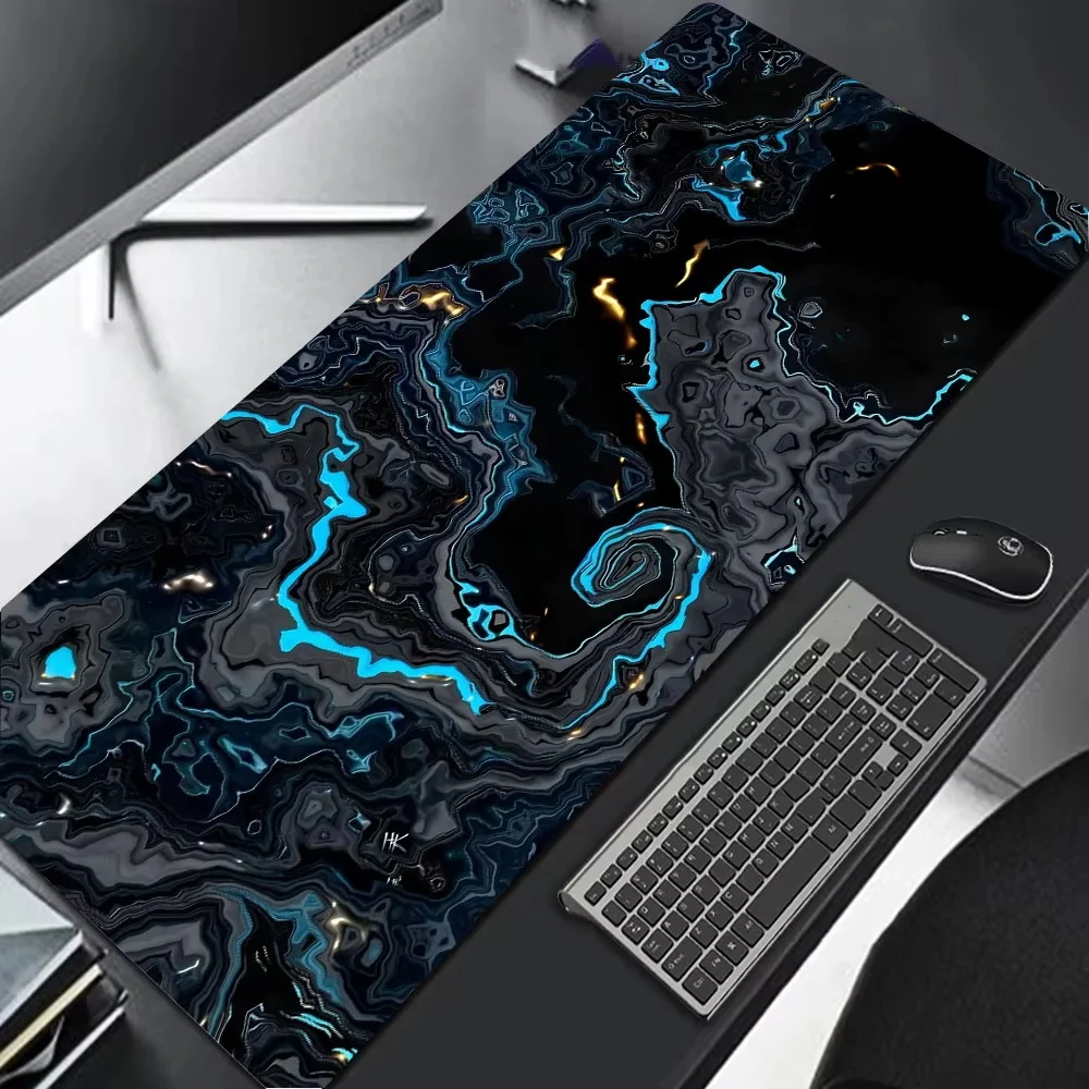 

Large gaming mouse pad XXL stripe liquid abstract mat rubber gaming mouse pads computer keyboard MST large Mousepad 90x40