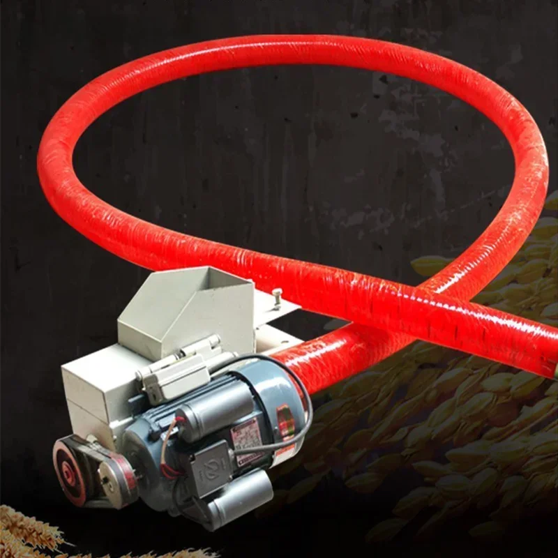 

cross-border Direct salesExplosive Model Plastic Soft Pipe Small Farm Portable Grain Granule Powder Flexible Screw Conveyor