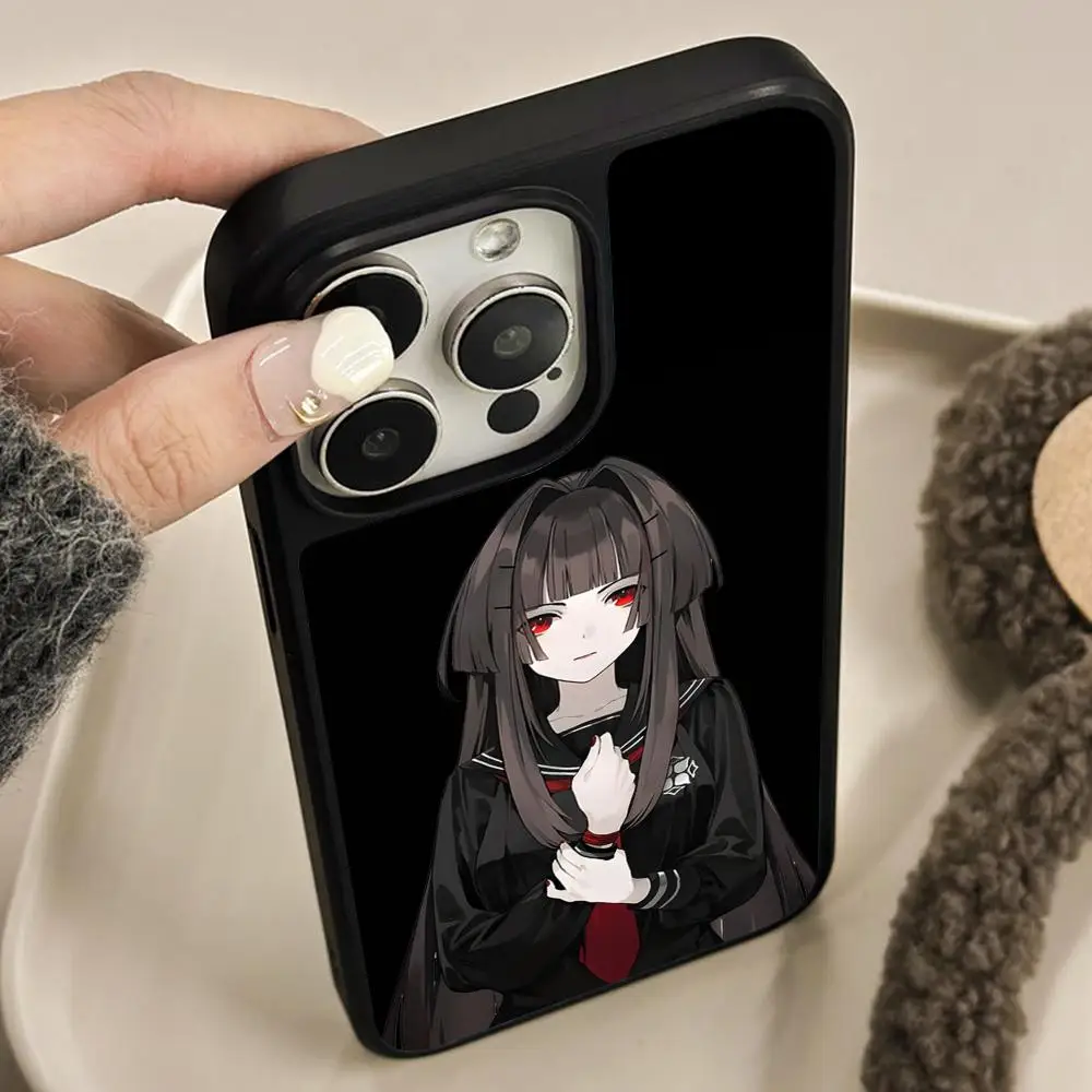 

Wuthering Waves Chisa Phone Case for iPhone 17 16 15 14 13 12 11 Air Pro Max Plus Matte Surface Cover