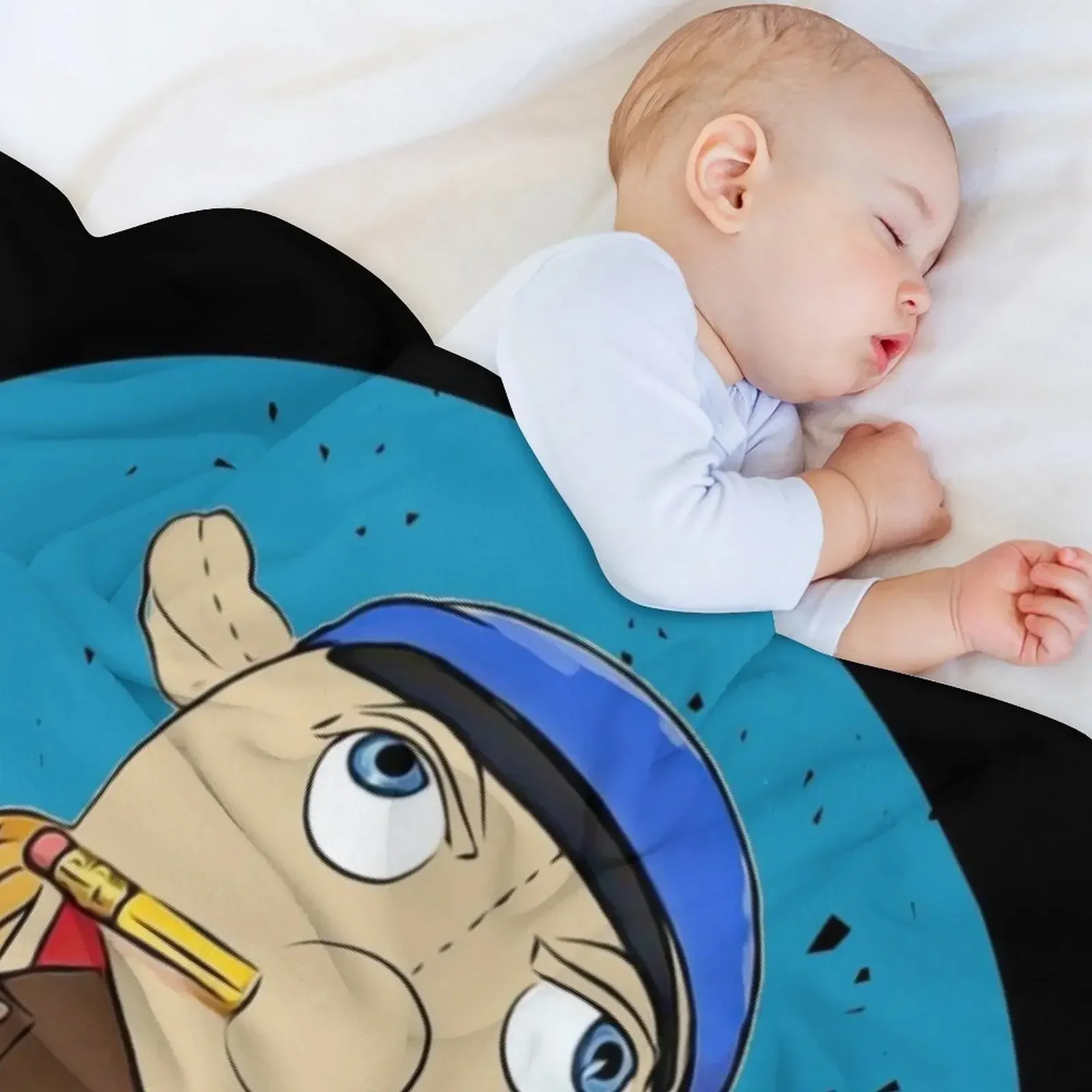 Jeffy The Puppet Hot selling! Throw Blanket valentine gift ideas Furry sofa bed Luxury St Blankets
