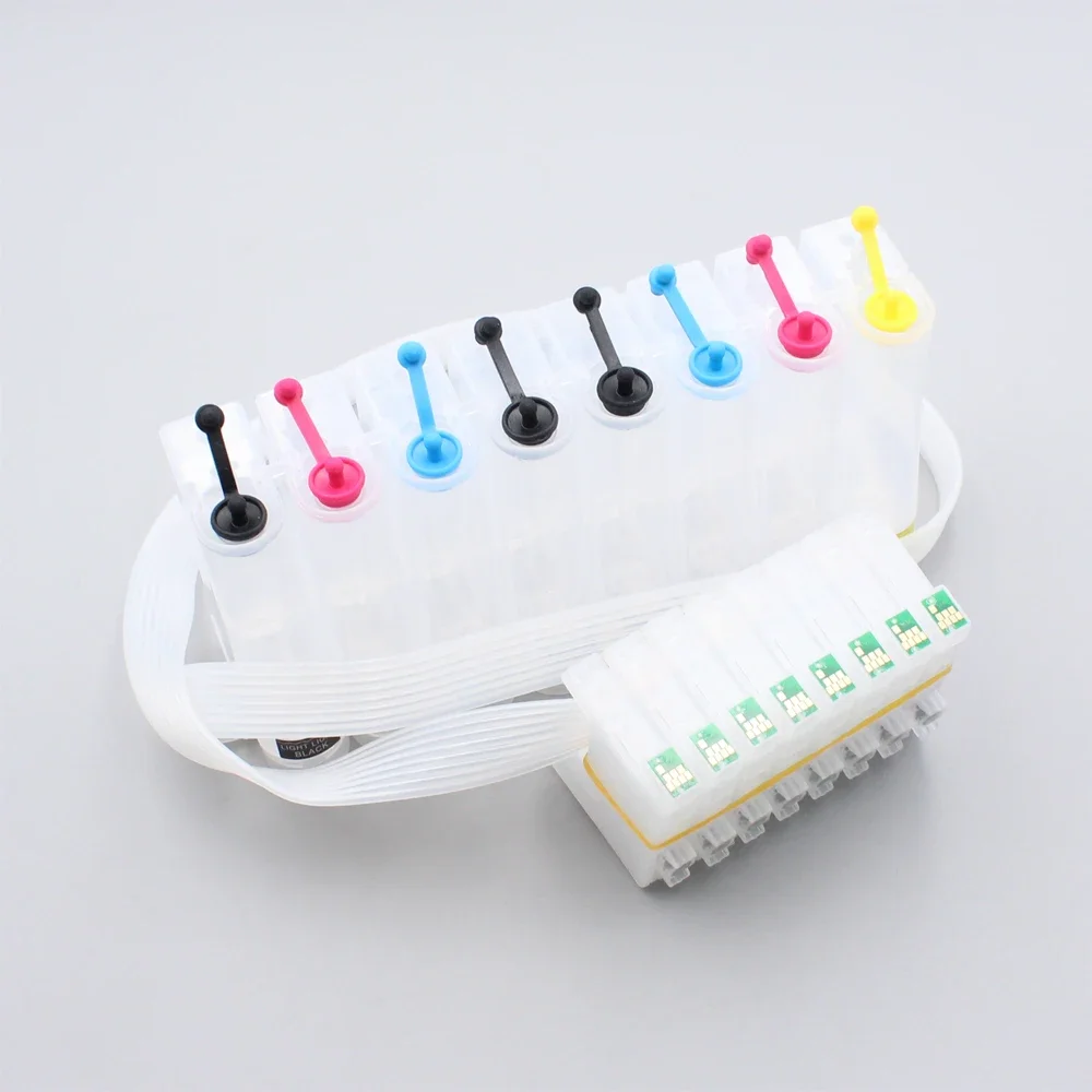 CISS for Epson Stylus Photo R2400 with auto reset chip T0591 T0592 T0593 T0594 T0595 T0596 T0597 T0599 ink cartridge