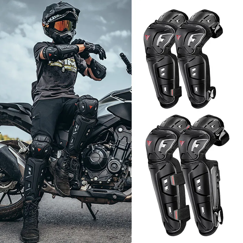 

MOTOWOLF Motorcycle Knee Protection Motocross Protector Pads Guards Motosiklet Dizlik Moto Joelheira Protective Gear Knee Pads