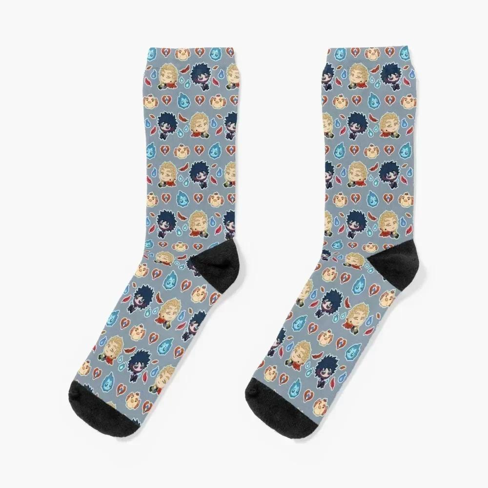 

Hotwings (Blue) Socks moving stockings funny gift hip hop Christmas Luxury Woman Socks Men's