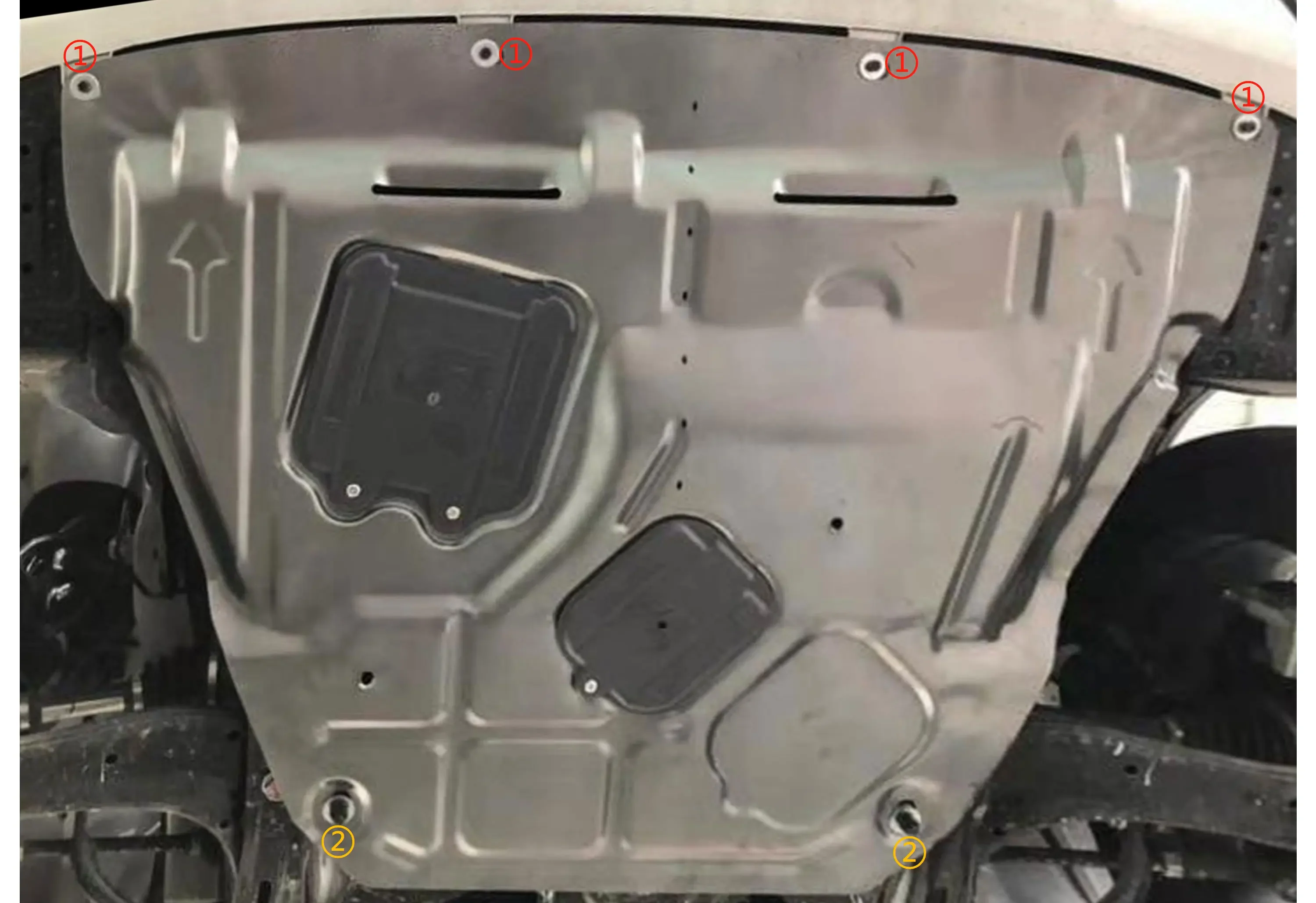 لهوندا سيريوس PHEV 2019 المنغنيز الصلب تحت جهاز حماية المحرك غطاء المحرك محرك درع اكسسوارات السيارات.