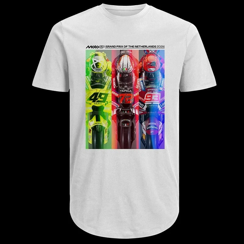 Motorcycle GP Racing Inspired Rider Helmet Graphic T‑Shirt Men 2026 Grand Prix Short Sleeve Biker Fan Streetwear Tee