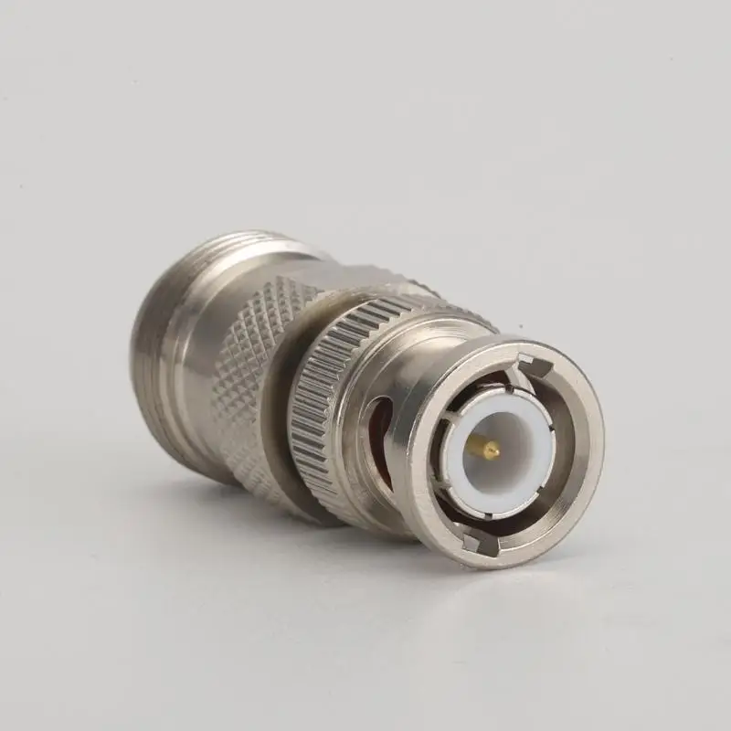 652F RF Connectors BNC Adapter BNC Male to N Type Female Barrels Connectors N/BNC KJ Connectors for Communication