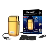 Kemei Electric Shaver for Men Portable Multifunctional Electric Razor Beard Knife USB Charging Men's Shavers Face Body Razor