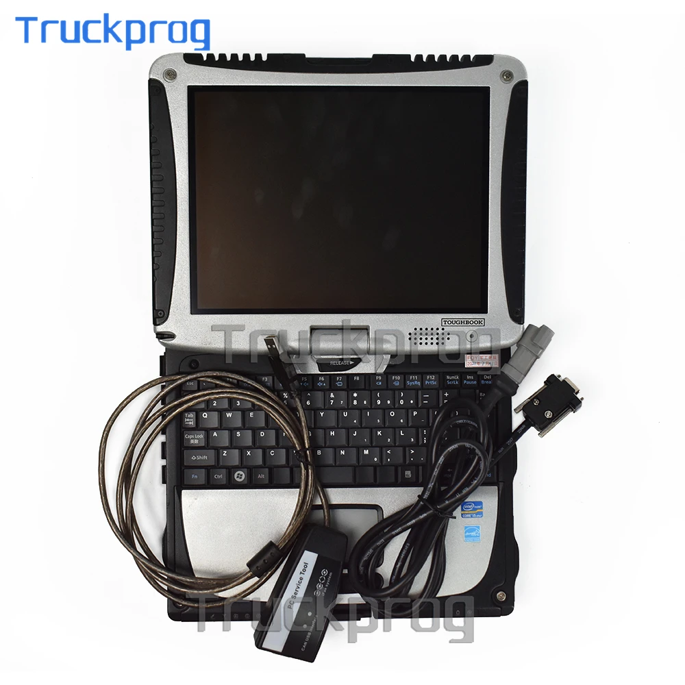 forklift For yale hyster diagnostic scanner For yale hyster PC service auto diagnosis tool Ifak CAN USB Interface+CF19 laptop