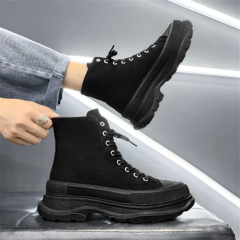 Non-slip Sole High Tops Loafers Men Luxury High End Men Ankle Shoes Elegant Men's Ankle Boots Sneakers Sport Items Sepatu