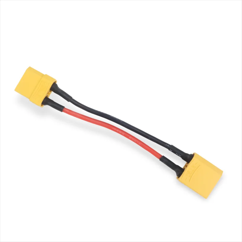 New Type 1/6PCS XT90 Male to XT90 Female Plug Extension Cable Lead Silicone Wire 14AWG for RCcars boats or planes lipo battery