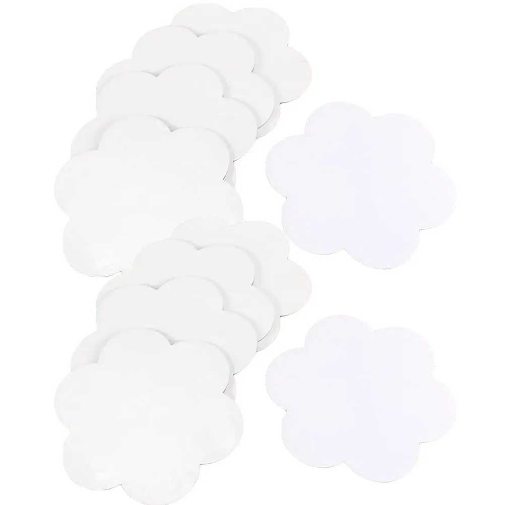 

10Pcs Pure Cotton Oil Painting Boards Professional Smooth Edges Safe Surface Multi-Function Drawing Boards for Acrylic Oil Art