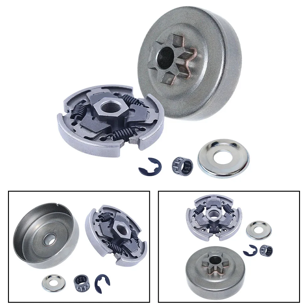 

Комплект шестеренчатого барабана сцепления 3/8"-6T для 017 018 019T MS170 MS180 MS190 MS191, аксессуары для садовых электроинструментов