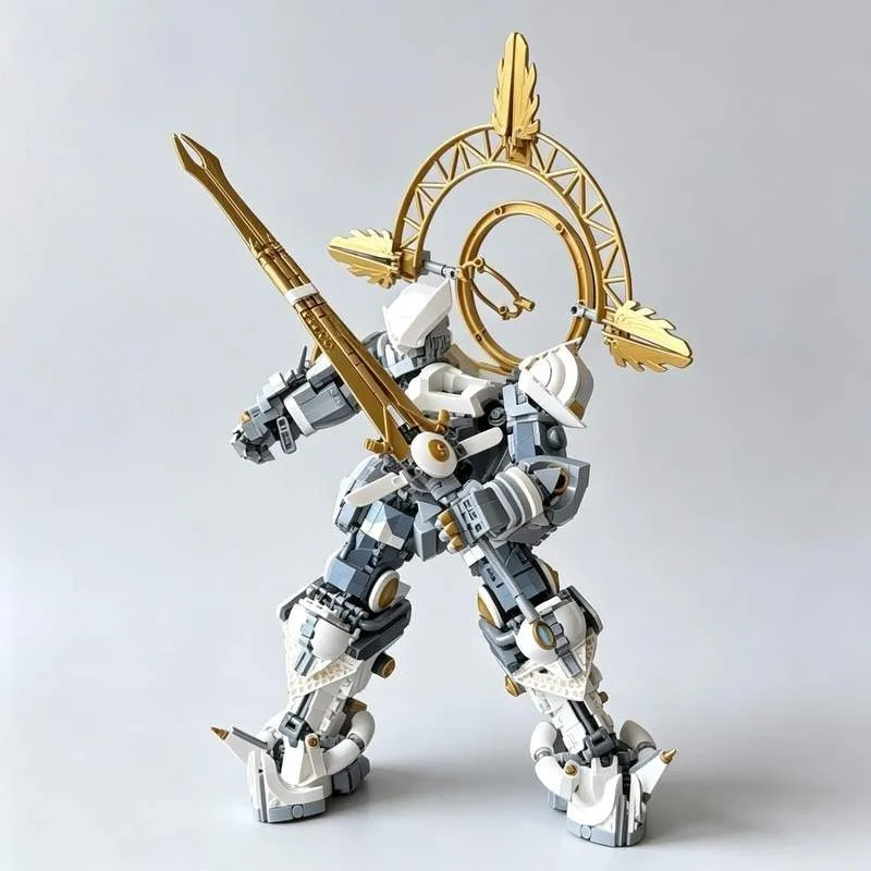 2109 PCS MOC Titan Dragon Mecha Robot Building Blocks Warrior Armor Figure Model DIY Assemble Bricks Creative Display Toy Gifts