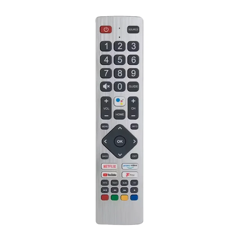 AQUOS SHW/RMC0134 Voice Remote Control Compatible with Netflix Prime YouTube F-Play Smart TV - TV Voice Command Remote