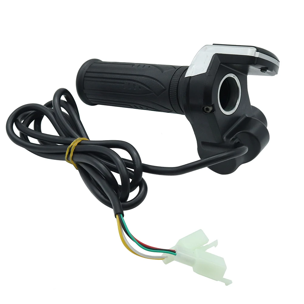 Electric Bike Throttle 24V36V48V Accelerator for E-bike/Electric Scooter Accessory Throttle Handlebar with LED Display