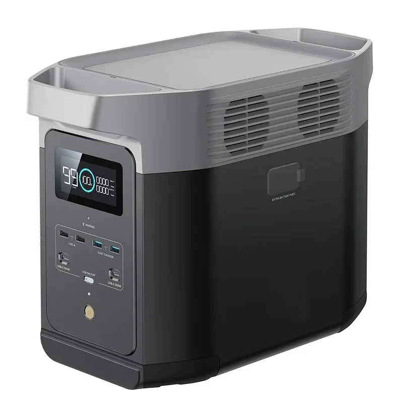 ECOFlow 2 1800W Rechargeable Station for Camping Backup Por Power Distribution Equipment