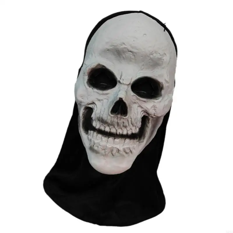 2025 Nuovo silicone Copertura per il viso spaventosa Accessorio in costume traspirante Ideale per festival Halloween