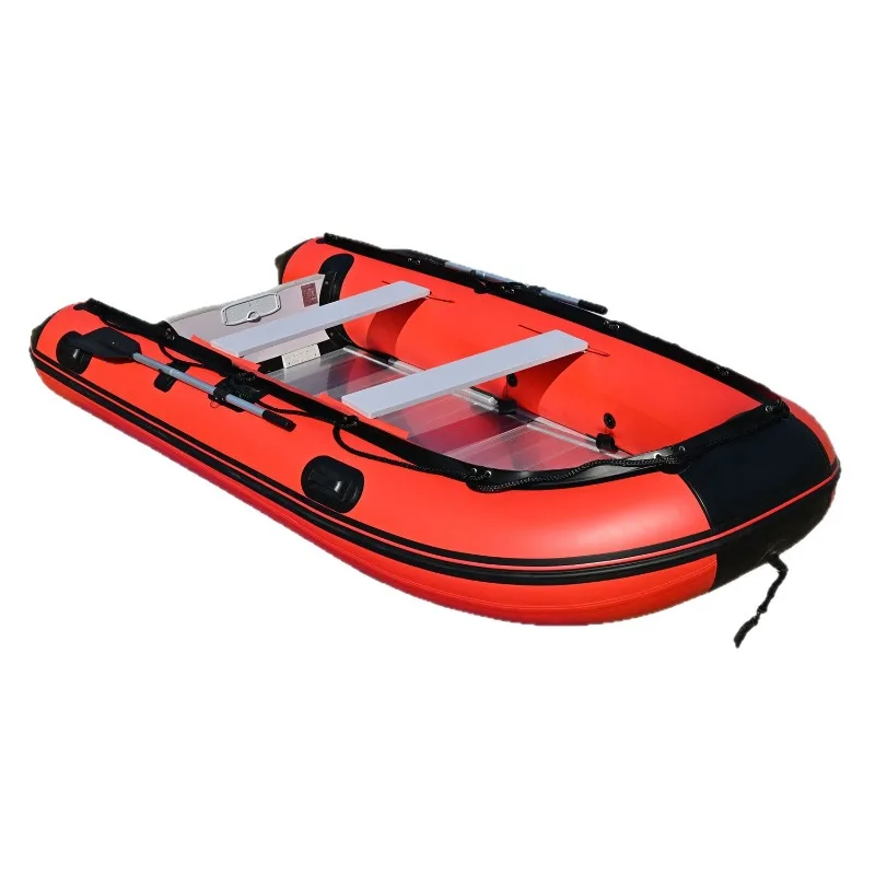 Thickened Inflatable Boat Fishing Boat Kayak Rescue Boat