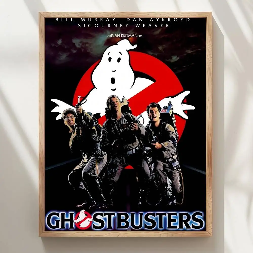 ملصق غطاء فيلم G-Ghostbusters عالي الجودة مطبوع مقاوم للماء ملصق فني جداري لشريط ديكور غرفة المعيشة هدية