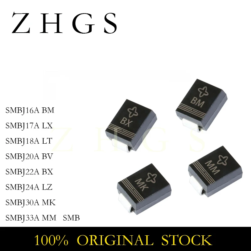100PCS SMBJ16A Bm S…