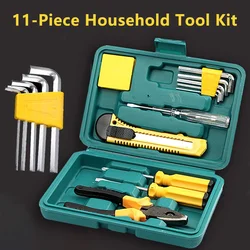 CAR Tools Car 11-Piece Emergency Toolbox Hardware Combination Tools Car Tool Kit Car Body Repair Tool Automobiles Accessories