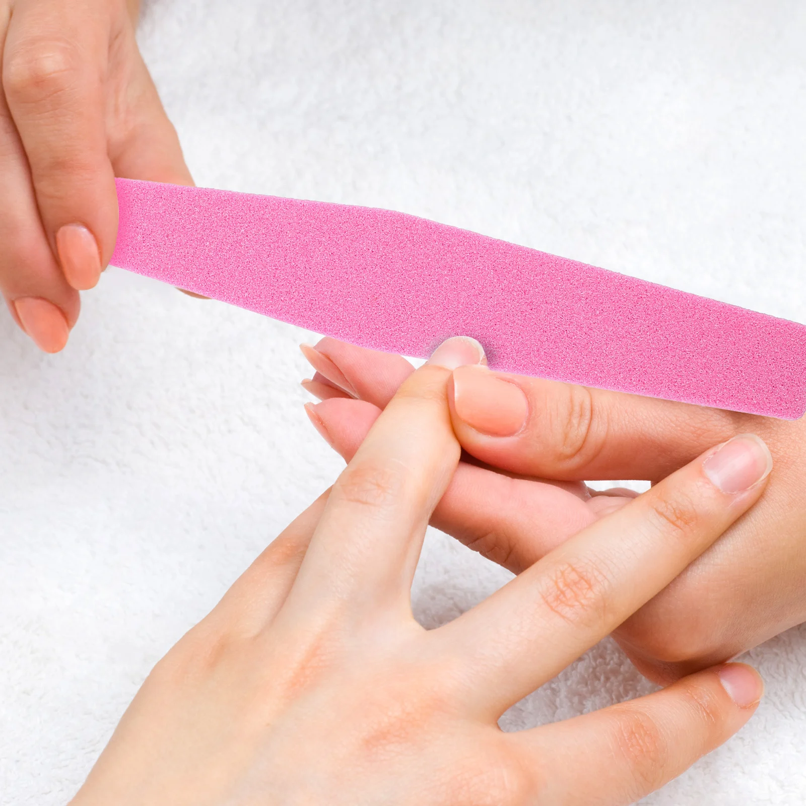 10 szt. Małe pilniki do paznokci dwustronne, lekkie narzędzia do manicure do naturalnych, akrylowych i żelowych paznokci, do polerowania.