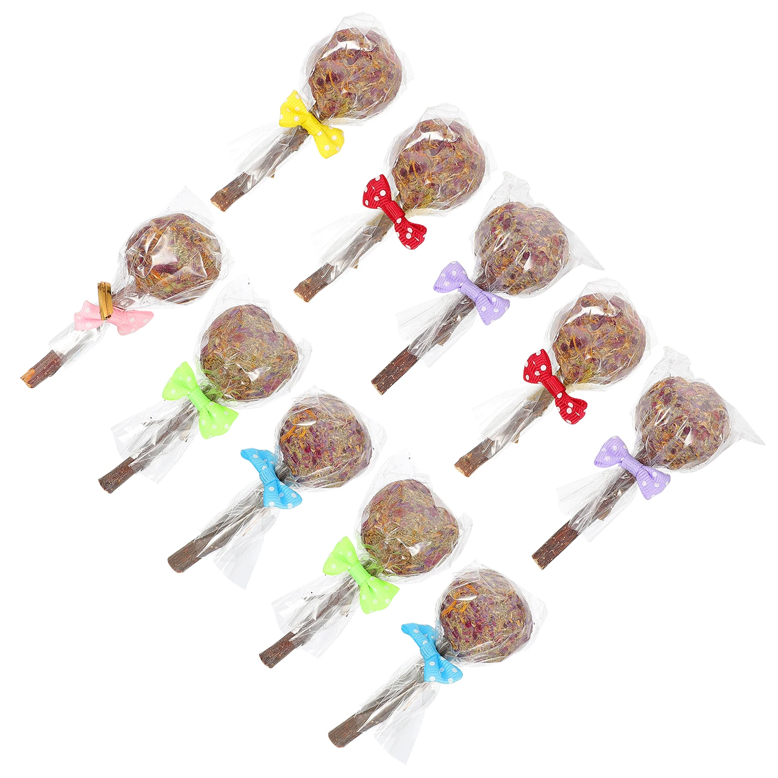

10 Pcs Pet Chew Toys Rolling Stick Rabbit Hamster Guinea Pig Small Animals Teeth Care Natural Apple Branch Safe Healthy