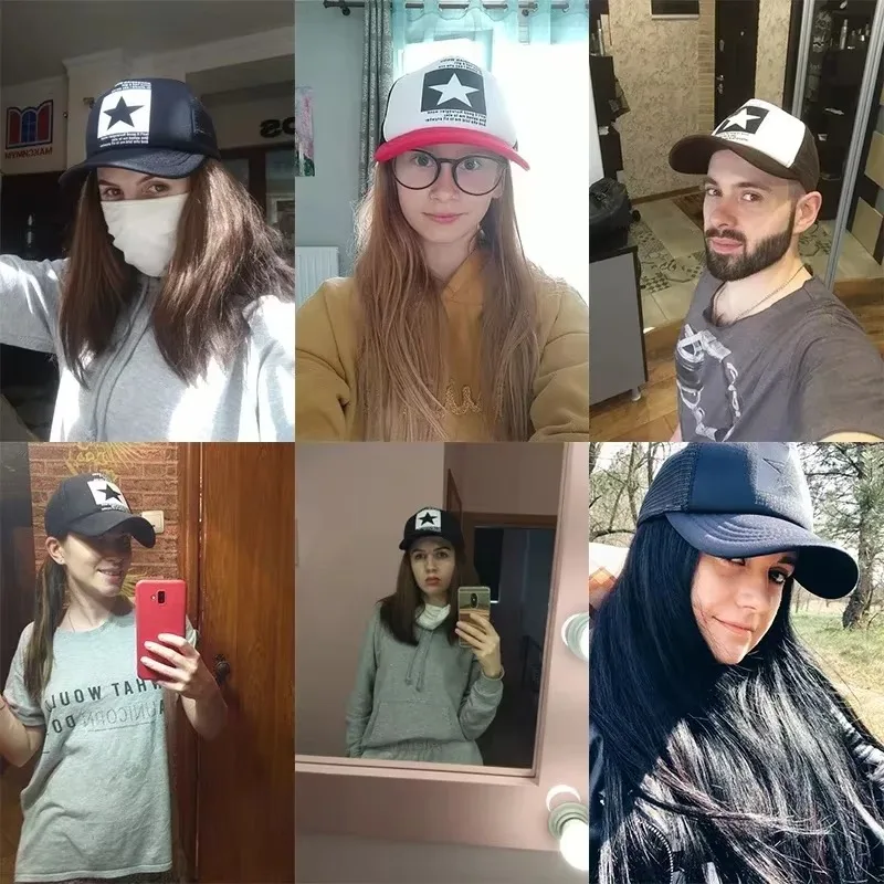 Fashion Brand Baseball Cap Women Baseball Hat Breathable Men Women Summer Mesh Cap Baseball Caps Gorras image 4