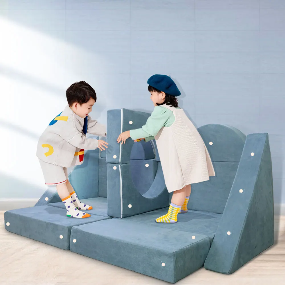 

Детский игровой диван, 12 шт., пенопластовые блоки, складной детский пенопластовый игровой диван, мебель для гостиной, диван-кровать