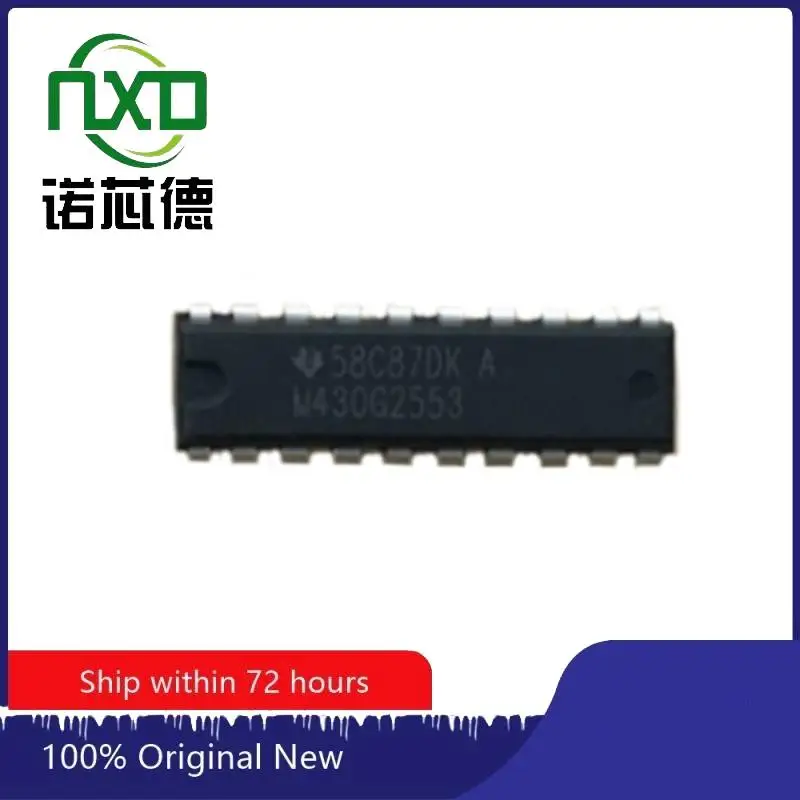 

10 PCS / LOT 100% NEW HOT SELLING MSP430G2553IN20 EMBEDDED MICROCONTROLLER ELECTRONIC COMPONENTS Brand new original