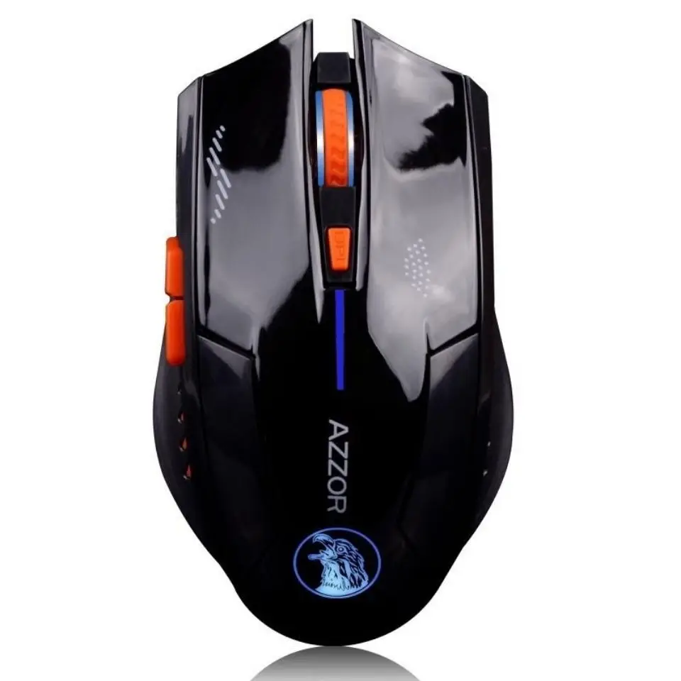 Azzor Mouse 01 Wireless Chargeable Gamer Lightweight Customized E-Sport Gaming Accessories For Keyboard Gamer Desktop Office