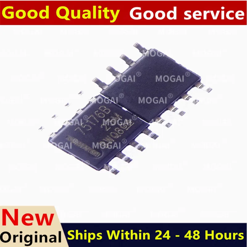 (10piece)100% New 75176A 75176B SN75176A SN75176B SN75176ADR SN75176BDR sop-8