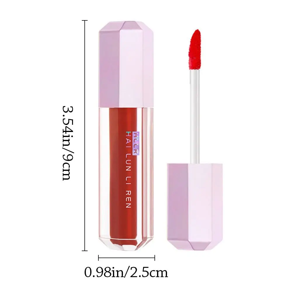 Lip Oil Moisturizing Lip Tint Velvet Long-lasting Liquid Lipstick Beauty Makeup Tools Jelly Plumping Lip Stain Makeup