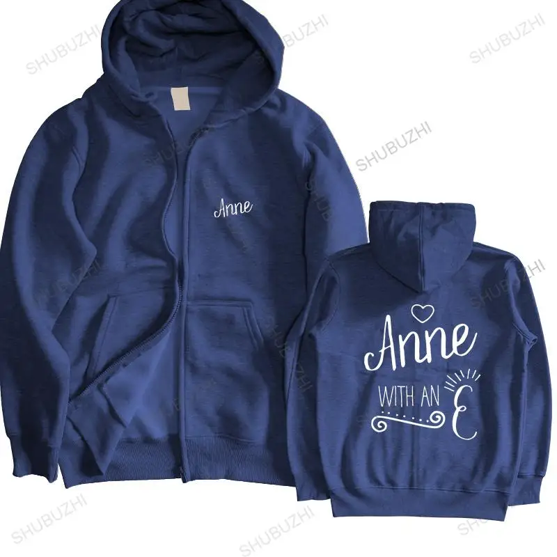 

unisex Outwear men hoodies Anne With An E Fun Book Lover pullover man brand zipper autumn hoody