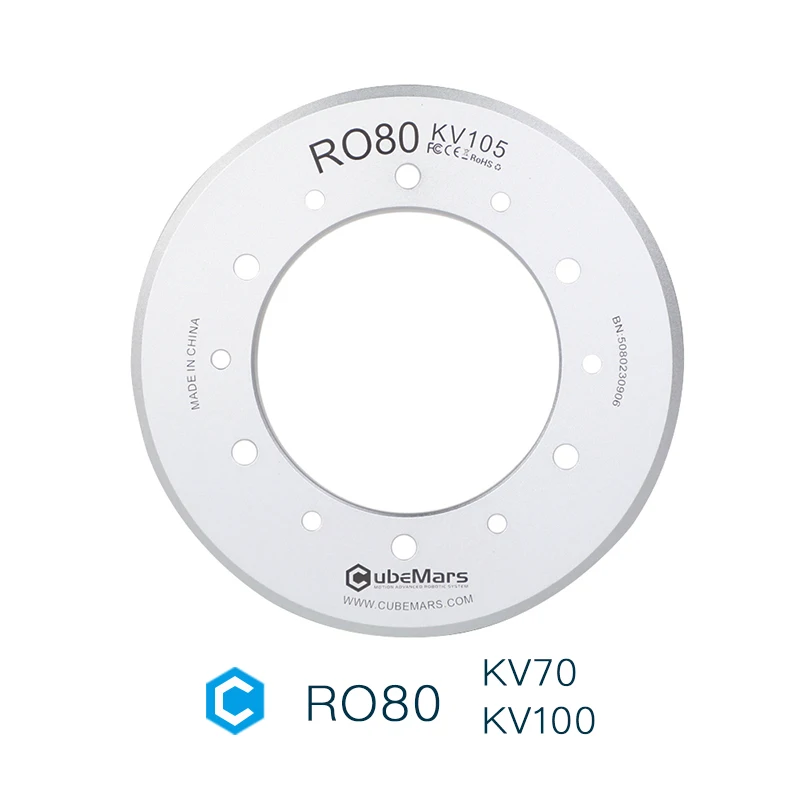 RO80 KV05 1.3Nm Frameless Outrunner Torque Motor is applied to exoskeleton, collaborative robotic arm with structural designs