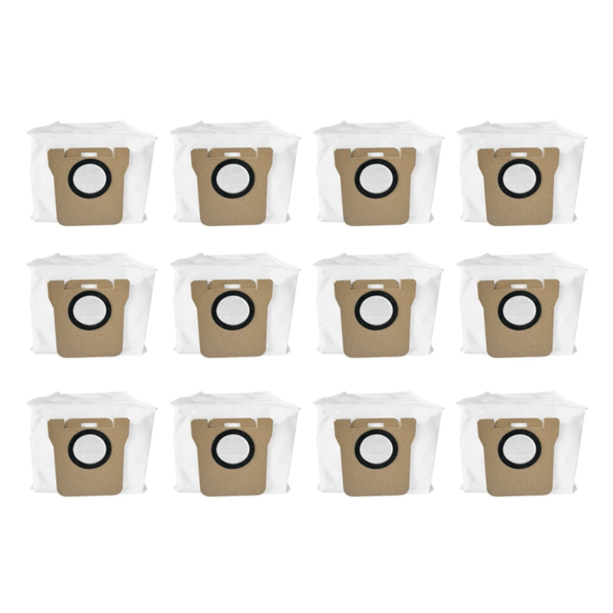 12pcs Fit for Xiaomi Robot Vacuum X20+/X20 Plus Replacement Parts Accessories Dust Bag_TOYL