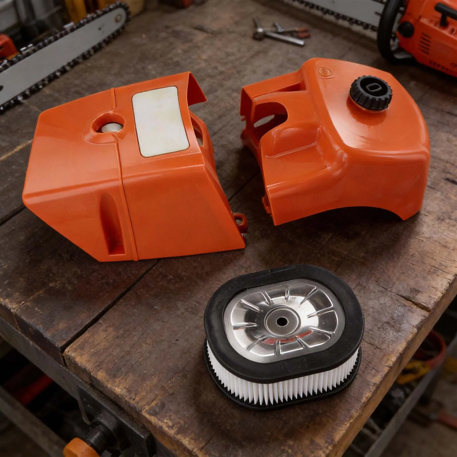 Airflow Improvement Chainsaw Cover Performance Upgrade Robust Construction Complete Installation Kit For MS660 For MS640