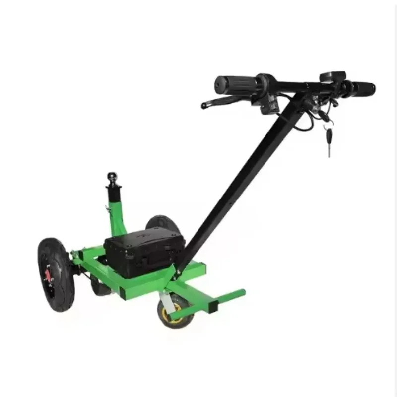 Adjustable Steel Platform Trailer Dolly With Towing Jack OEM Customizable For Industrial & Shopping Use