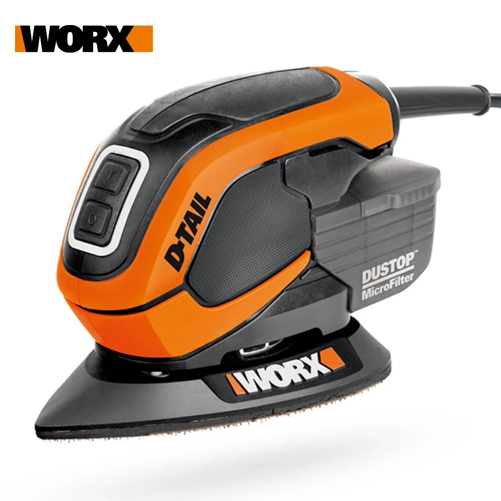 Worx WX648 мышь мини шлифовальный домашний Многофункциональный полировальный станок 65 Вт шлифовальный станок электроинструменты + сумка для