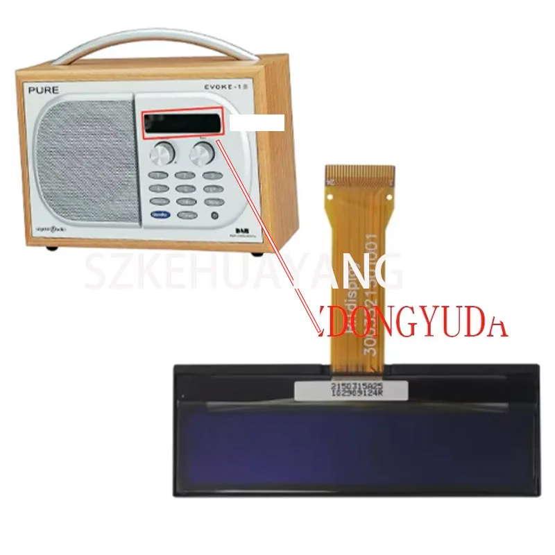 New 2.36 Inch For PURE Evoke-1s 2s D4 D6 Mio Marshall Radio OLED LCD Screen Display Panel