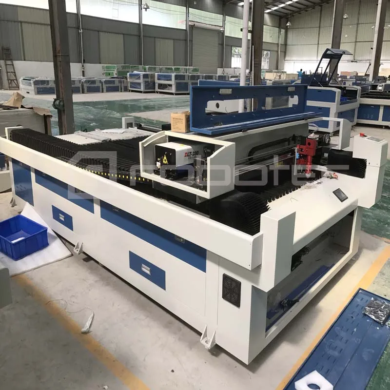 1300mm*2500mm Hybrid metal laser cutting machine with lifting table and rotary option